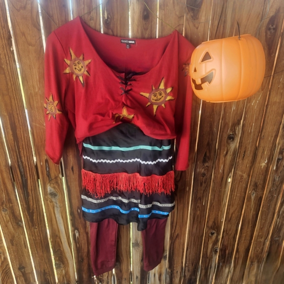 Adult Dani Dennison Hocus Pocus Witch Outfit Costume DIY Homemade Cosplay - Picture 3 of 7